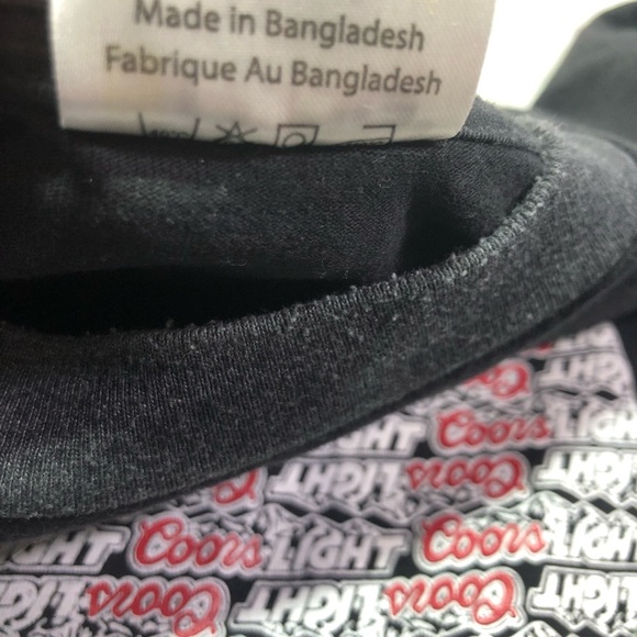 Vintage Long Sleeve Coors Light Shirt XL - Picture 6 of 9